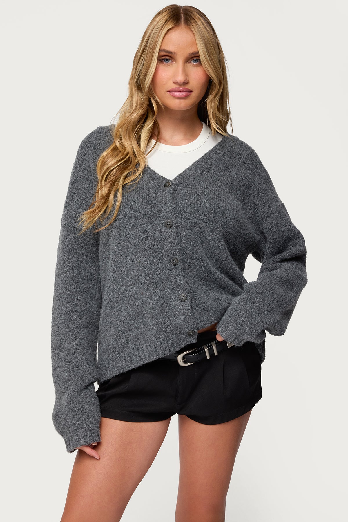 Shiraz Oversized Knit Cardigan – edikted