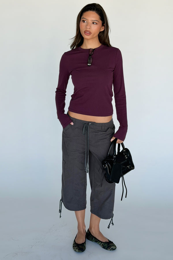 Lilith Cargo Capri Pants view 1
