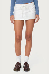 Bayside Slitted Micro Skort
