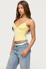 Evianna Double Tie Back Tank Top