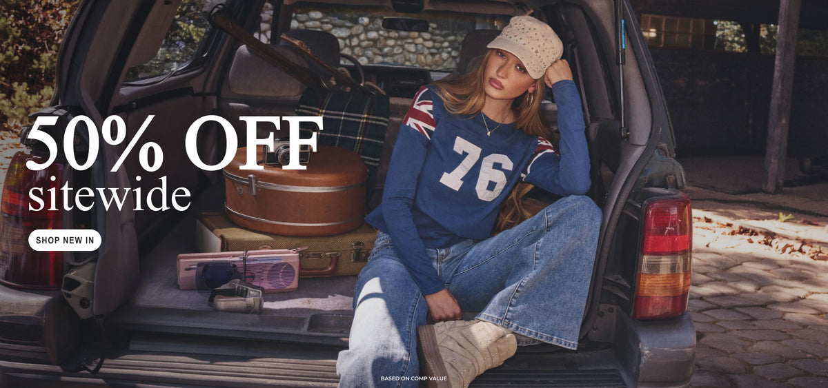 50% off sitewide shop now