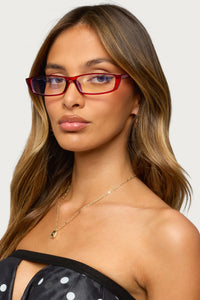 Blue Light Rectangle Glasses