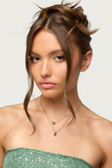 Teardrop Layered Necklace