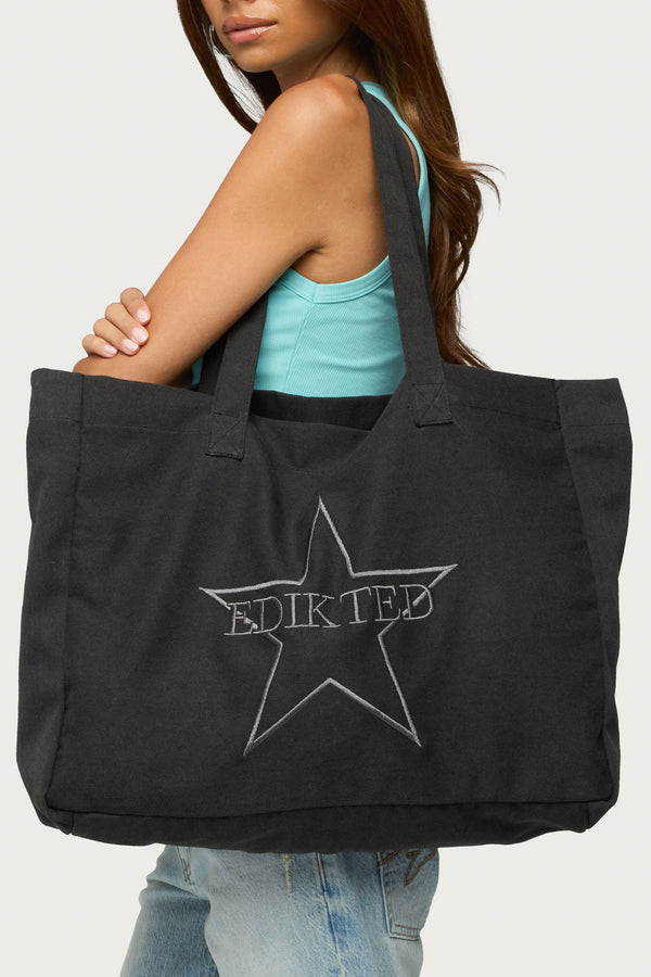 Edikted Star Tote Bag
