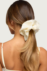 Satin Effect Layered Scrunchie