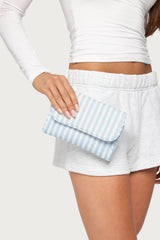 Striped Makeup Bag