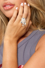 Dangle Charm Ring