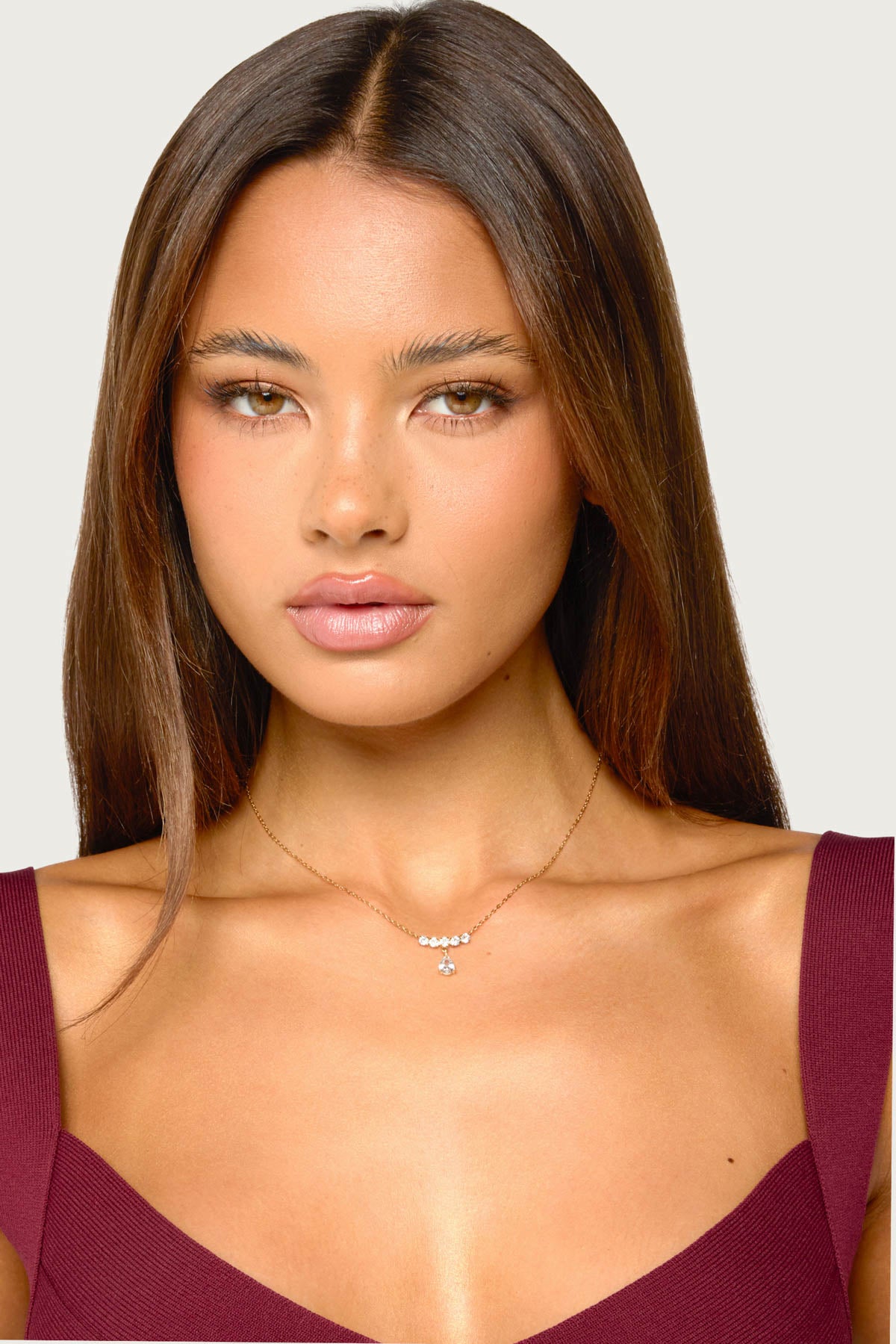Diva Energy Faux Crystal Necklace