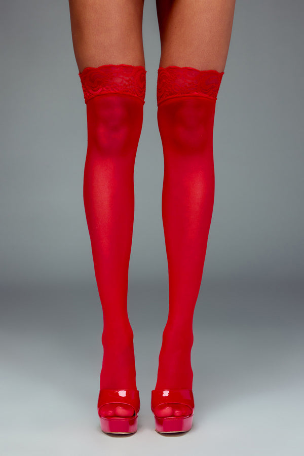 Showtime Lacey Knee High Socks