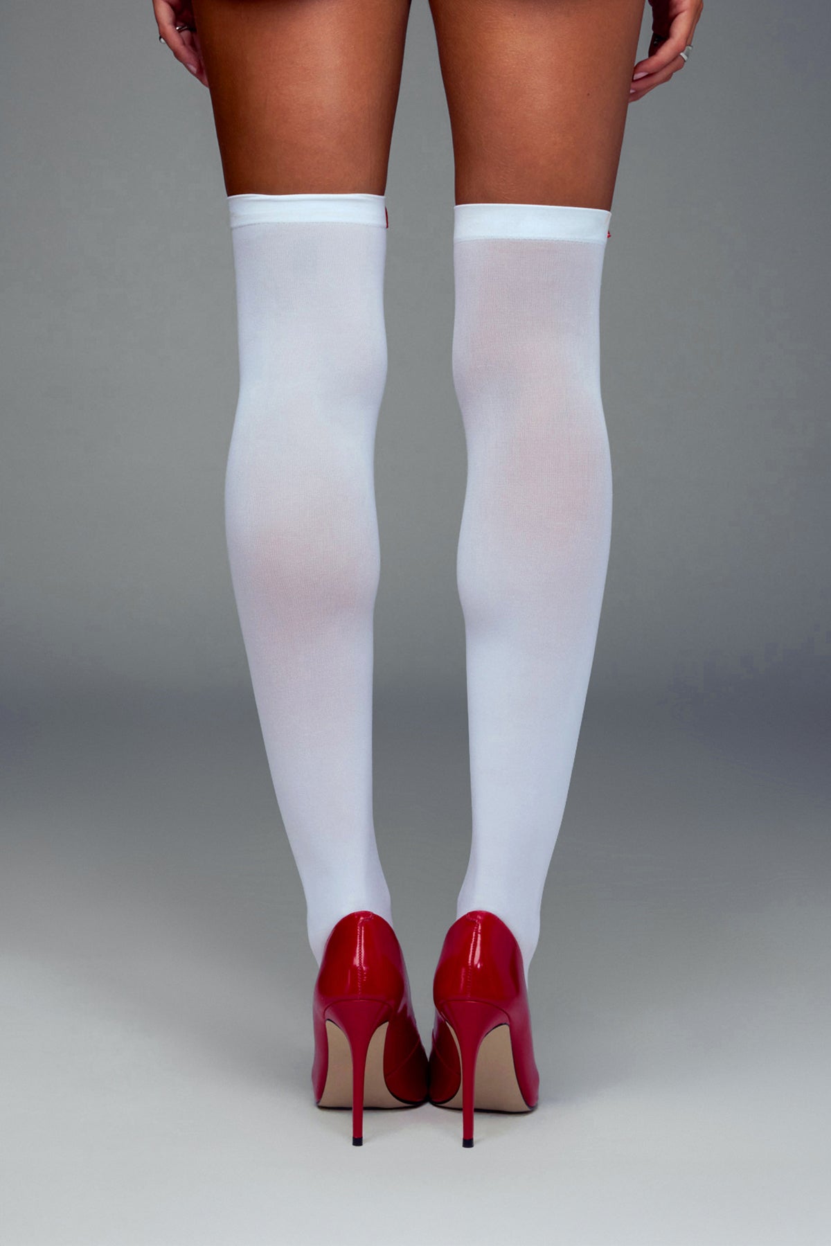Sweetheart Bow Knee High Socks