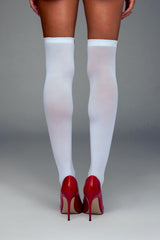 Sweetheart Bow Knee High Socks