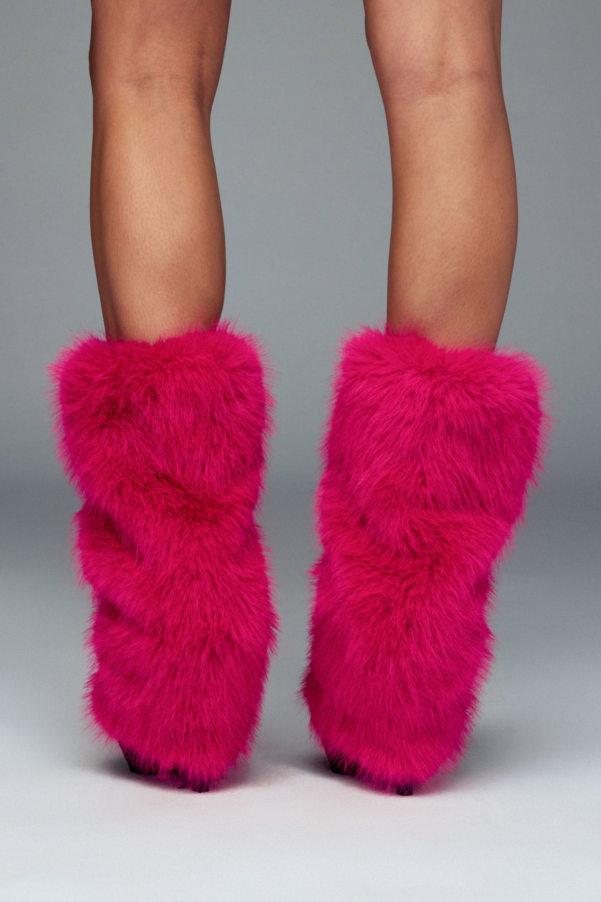 Disco Doll Faux Fur Leg Warmers