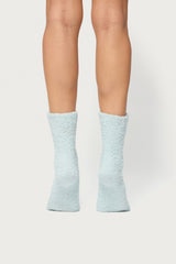 Fuzzy Cloud Socks