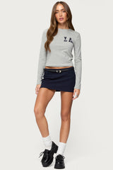 LA Girl Long Sleeve T Shirt