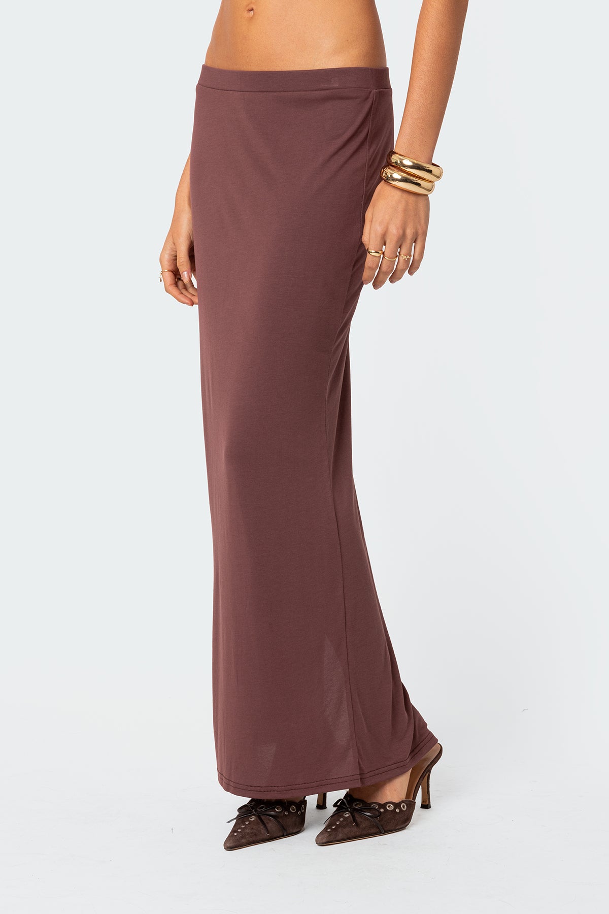 Kenzie Slitted Maxi Skirt