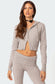 Desiree Knitted Hooded Cardigan