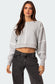 Inside Out Cropped Sweatshirt
