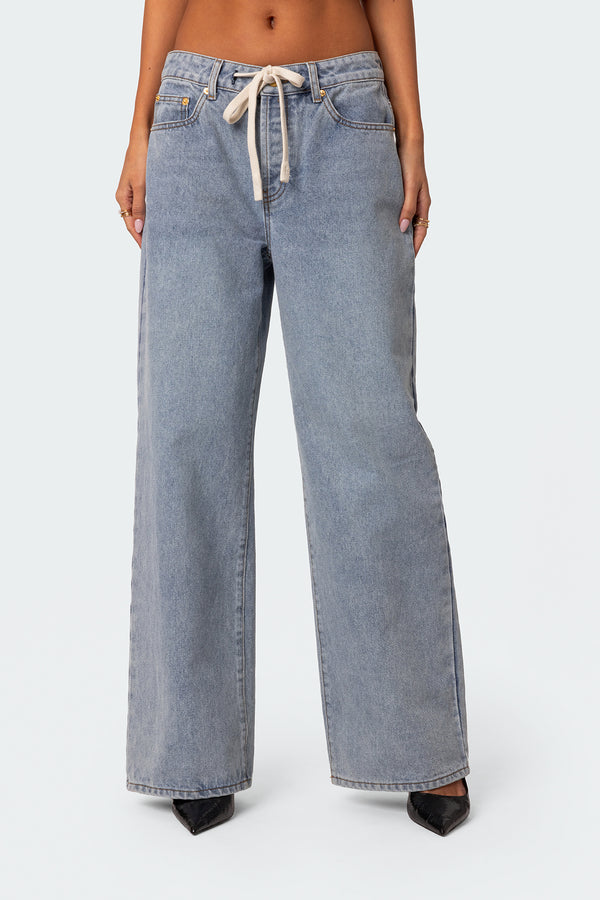 Wynn Low Rise Oversized Jeans