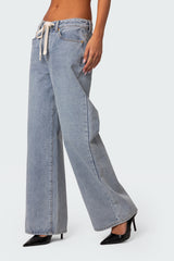 Wynn Low Rise Oversized Jeans