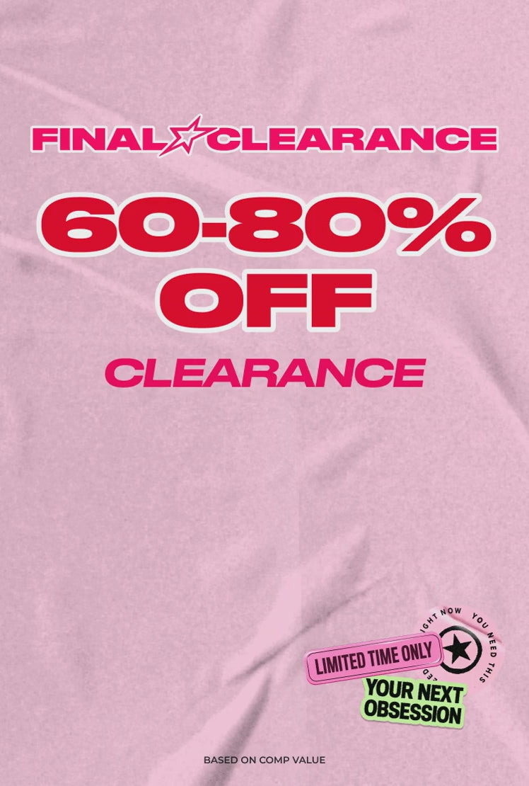 final clearance 60-80% off clearance