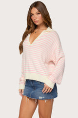 Copenhagen Oversized Striped Sweater