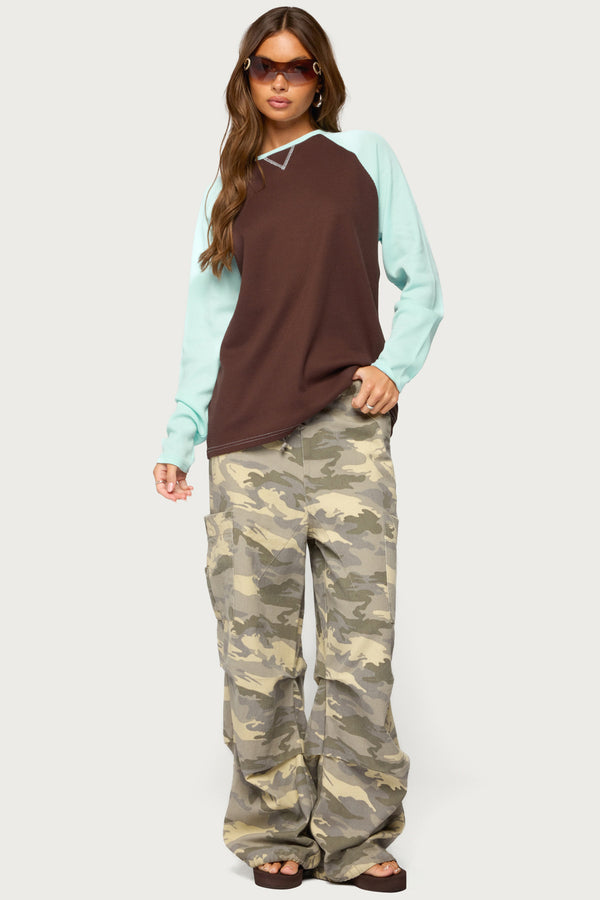 Me Time Oversized Waffle Top
