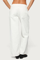 Petite Raelynn Washed Low Rise Baggy Jeans
