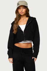 Russell Knit Hooded Cardigan