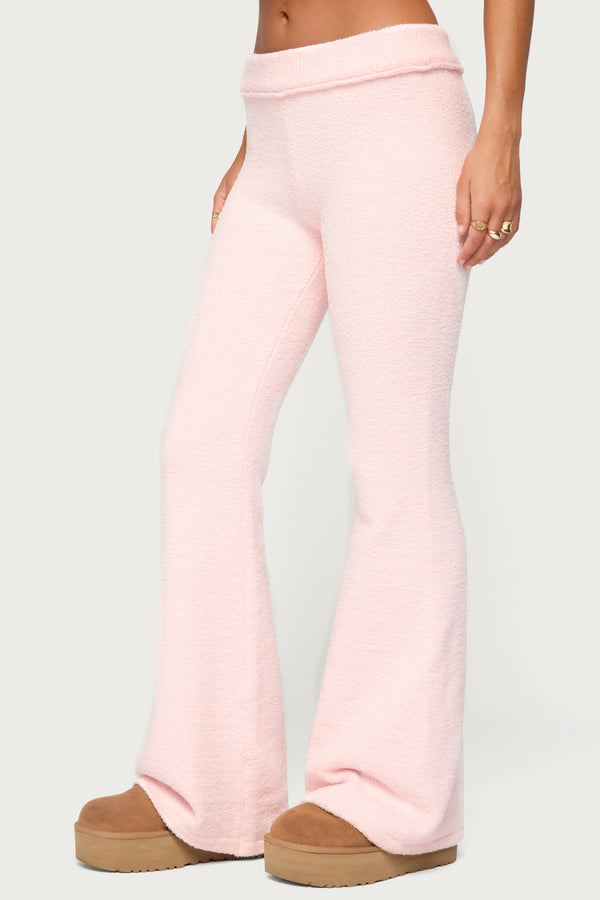 Plush Flared Pants