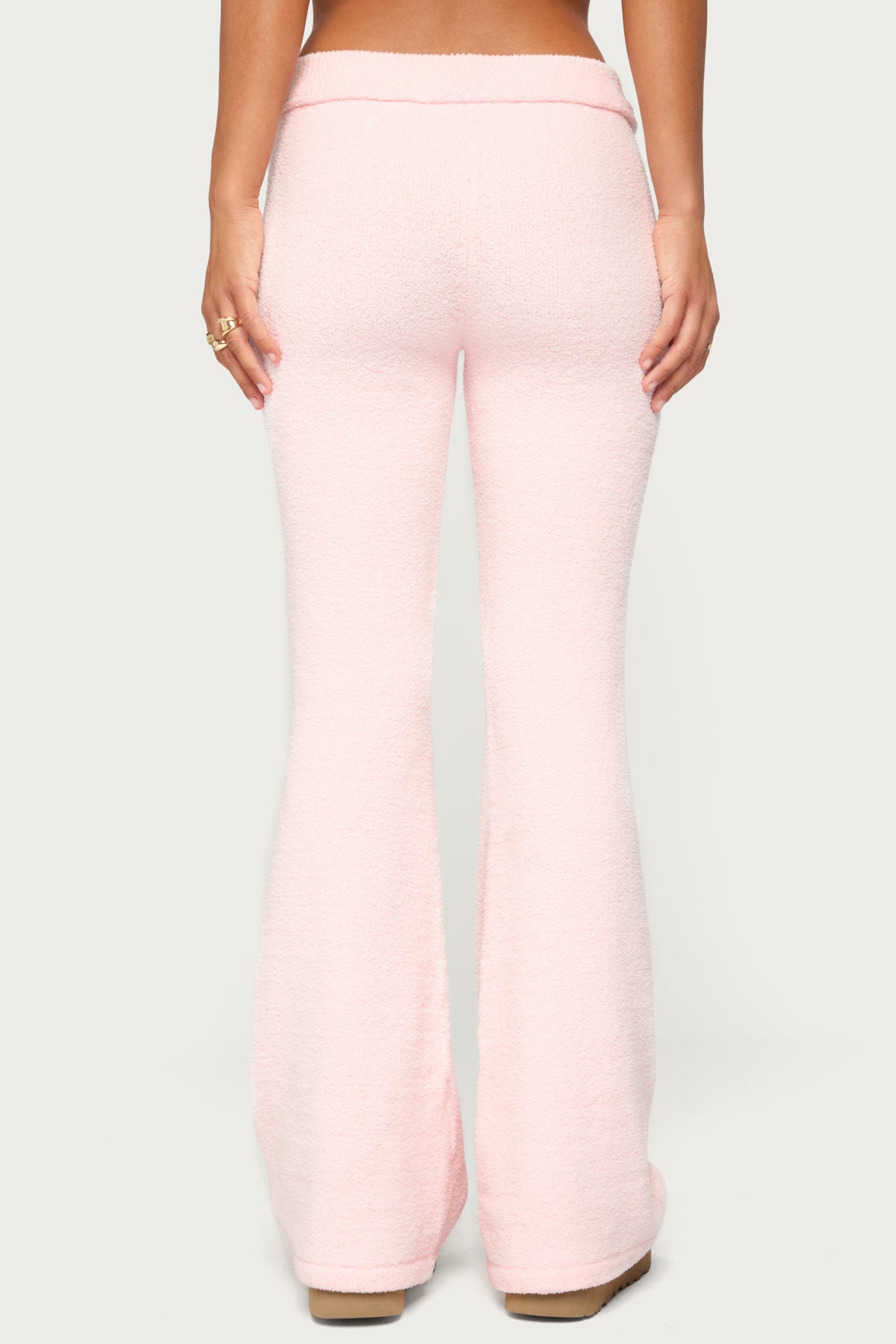 Plush Flared Pants
