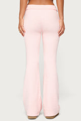 Plush Flared Pants
