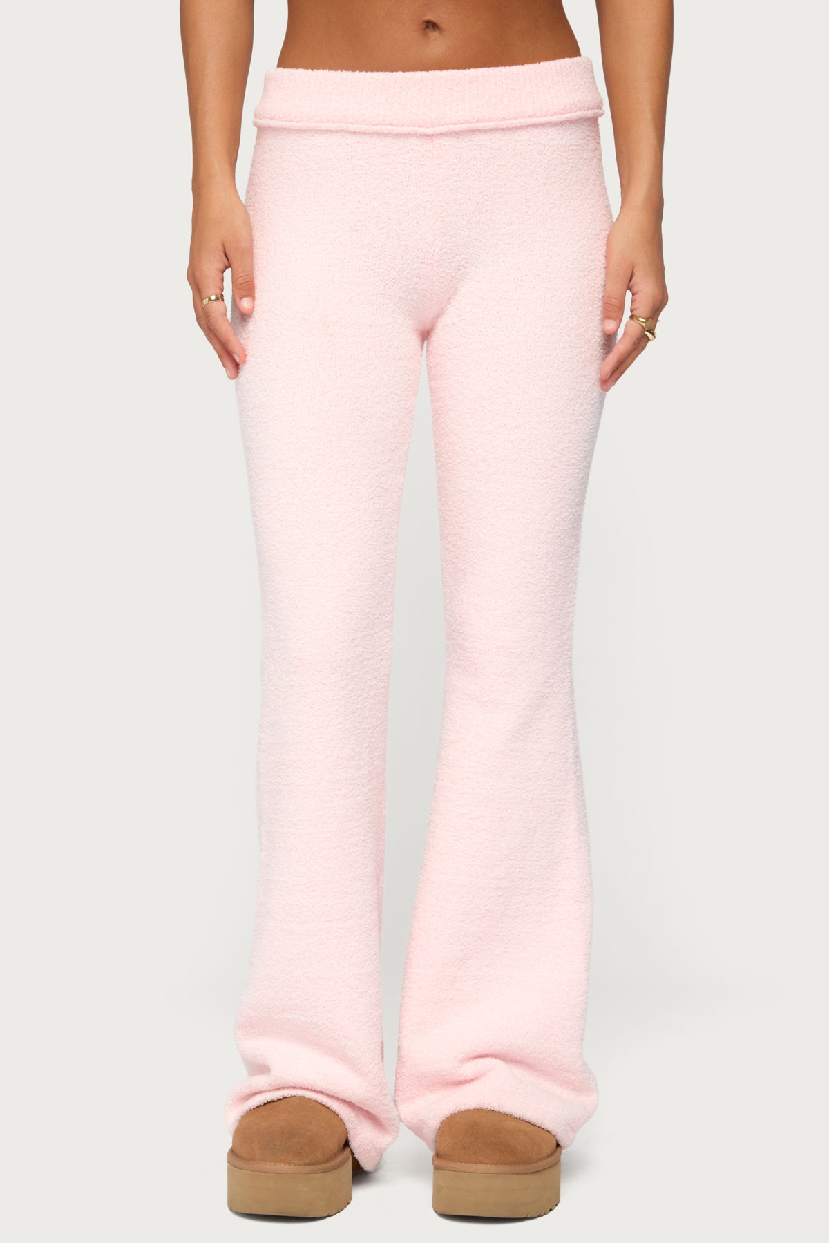 Plush Flared Pants