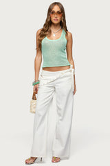 Eleora Sequin Knit Tank Top