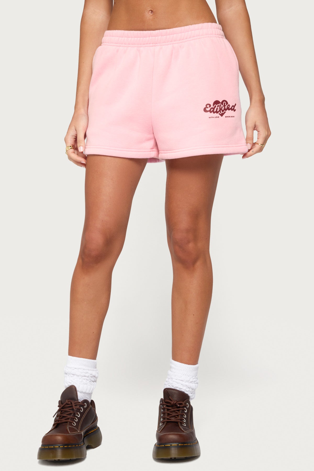 We're Edikted Sweat Shorts