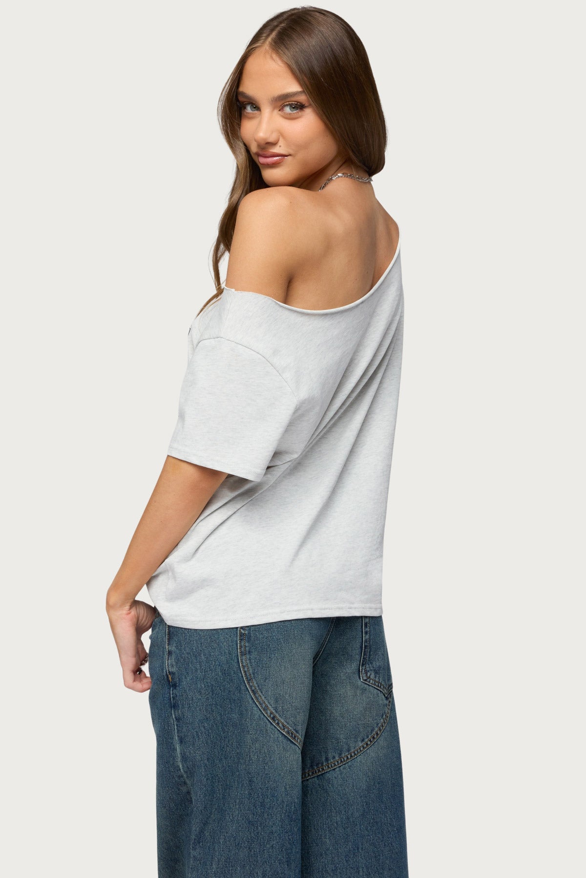 Hawaiian Babe Off Shoulder T Shirt