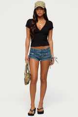 Merinda V Neck T Shirt