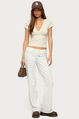 Merinda V Neck T Shirt