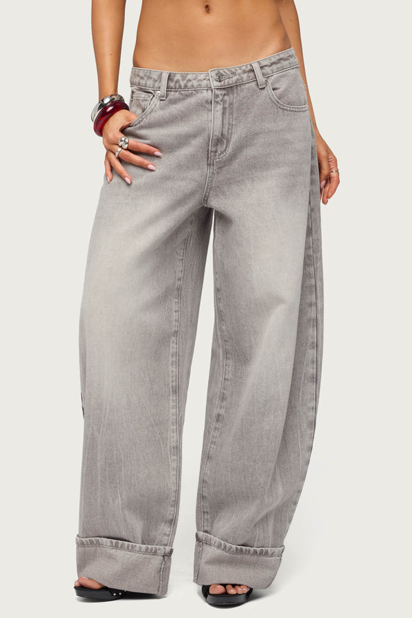Kella Low Rise Baggy Jeans