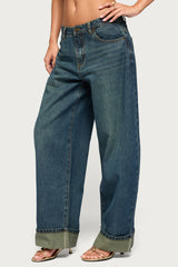 Kella Low Rise Baggy Jeans