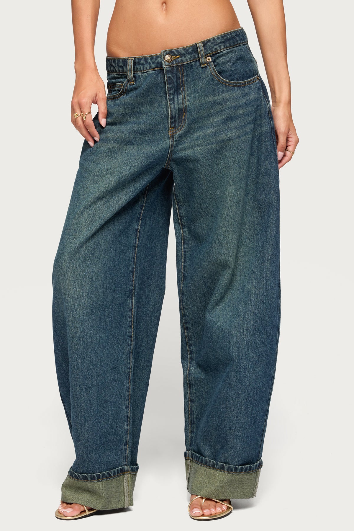 Kella Low Rise Baggy Jeans