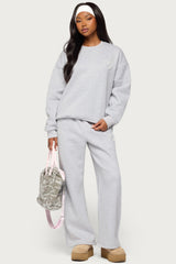 Love Edikted Wide Leg Sweatpants