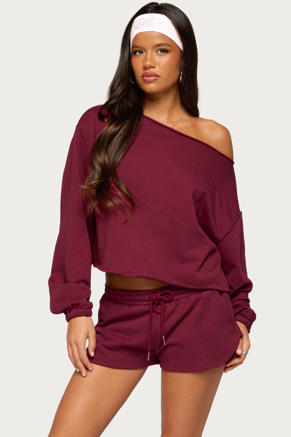 Kordelia Off Shoulder Sweatshirt
