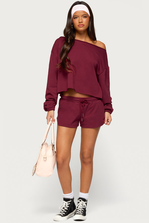 Kordelia Off Shoulder Sweatshirt