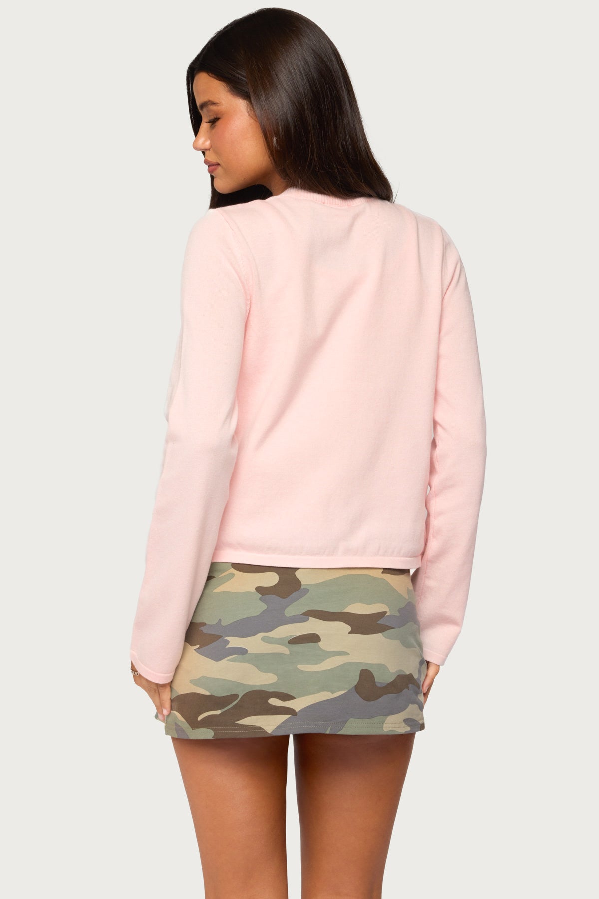 Jenie Split Front Knit Cardigan