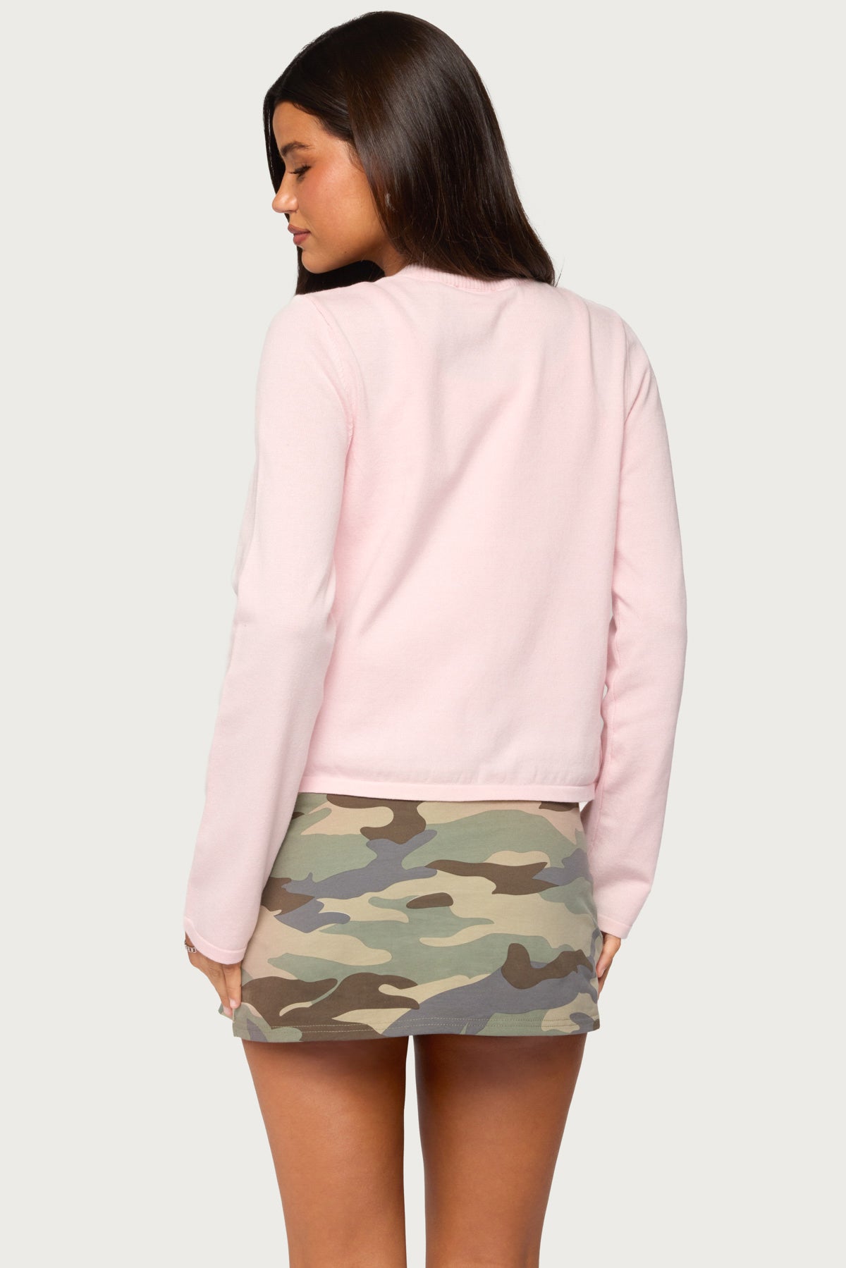 Jenie Split Front Knit Cardigan