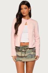 Jenie Split Front Knit Cardigan