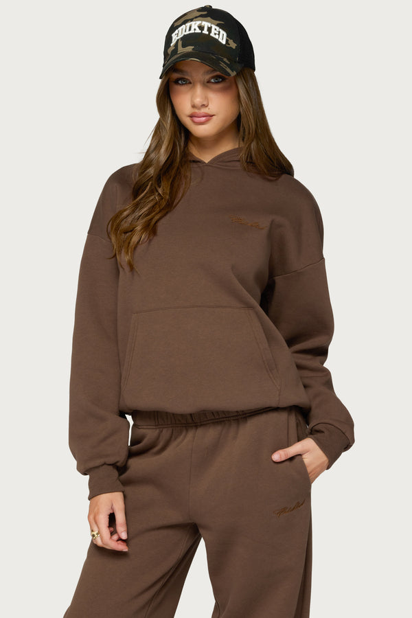 Basic Girl Oversized Edikted Hoodie