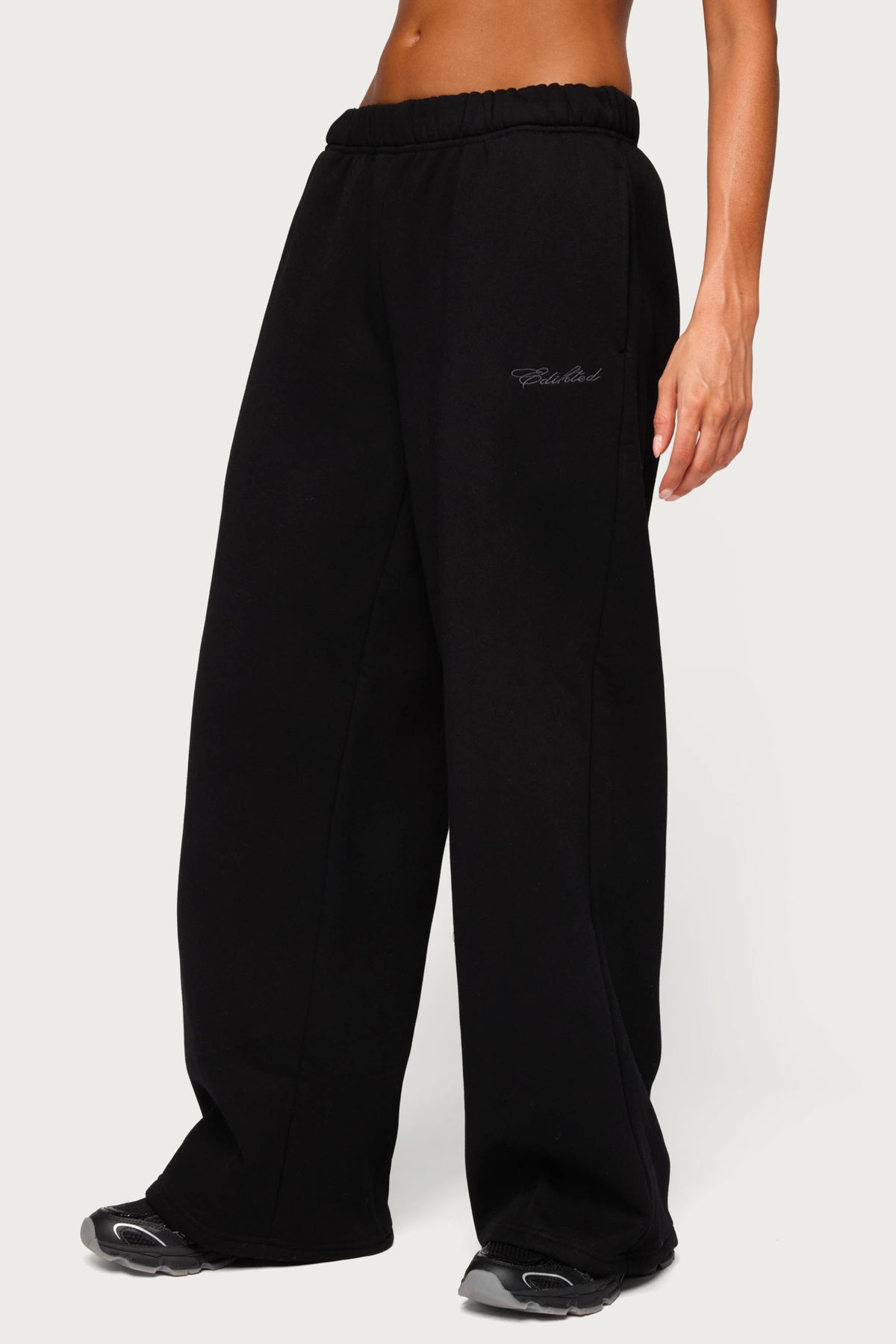 Basic Girl Wide Leg Edikted Sweatpants