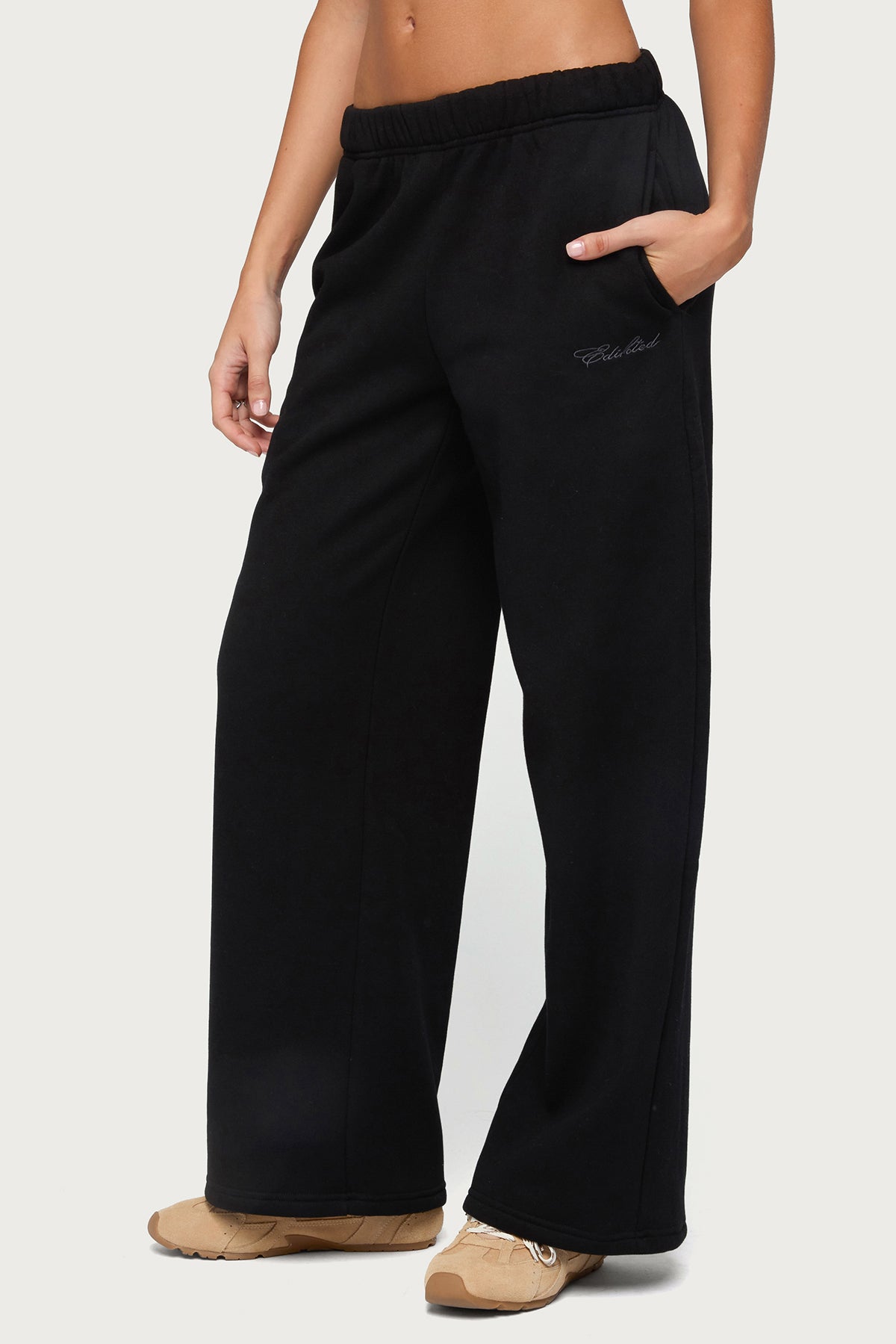 Basic Girl Wide Leg Edikted Sweatpants