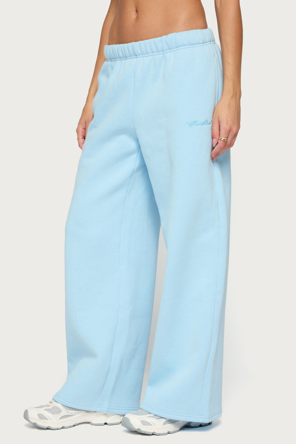 Basic Girl Wide Leg Edikted Sweatpants